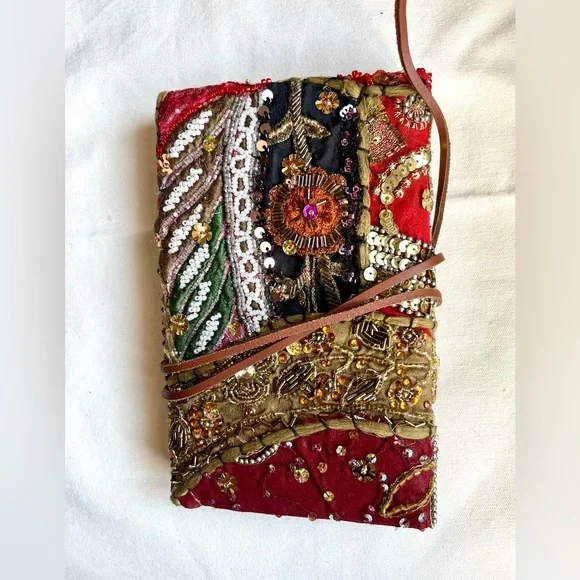 Embellished Patchwork Journal Note Book - Picture 6 of 10